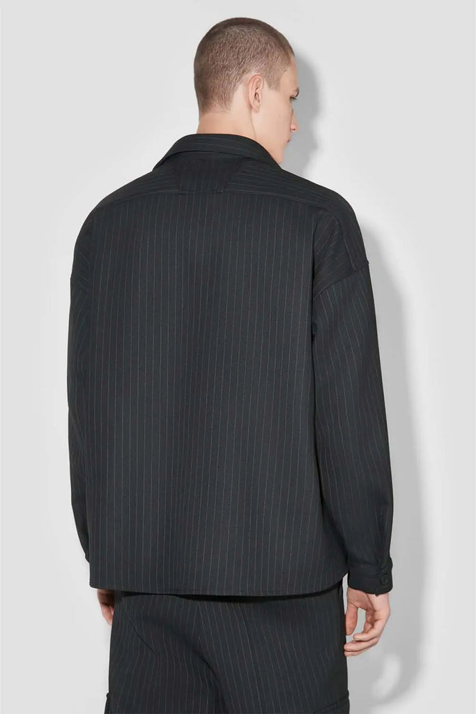 Office Pinstripe Overshirt Misbhv