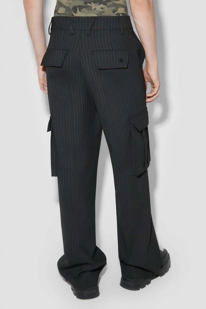 Office Pinstripe Tailored Trousers Misbhv