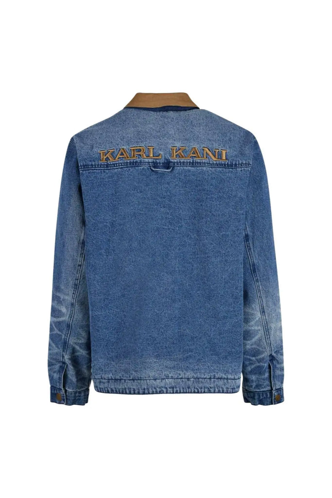 Og Washed Denim Jacket for Mens Karl Kani