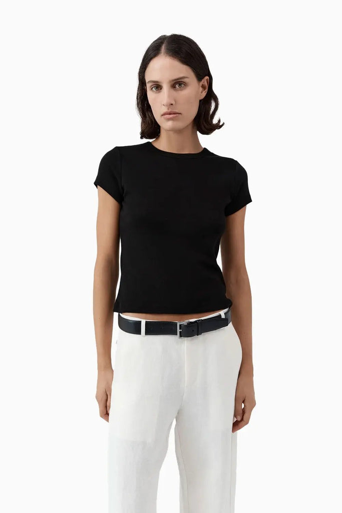 Organic Cotton Baby Tee – Jet Black St Agni