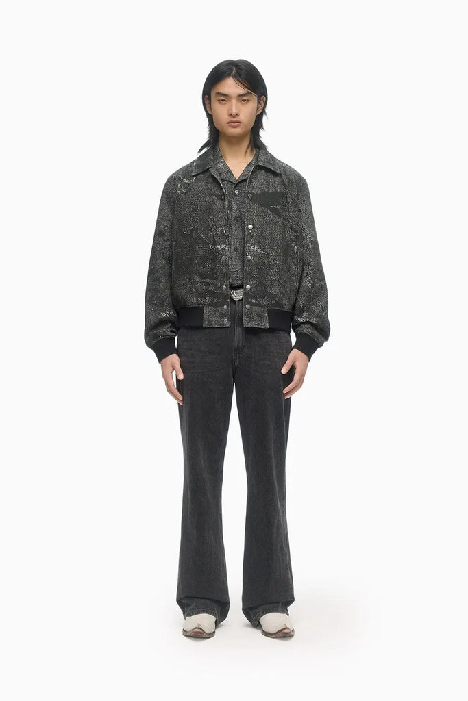 PAINTED BOMBER JACKET Domrebel