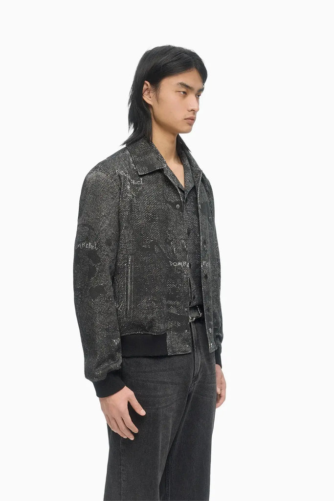 PAINTED BOMBER JACKET Domrebel