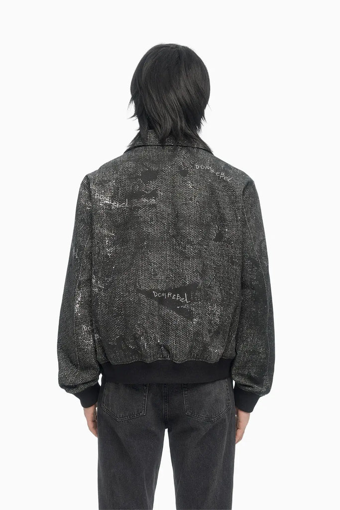 PAINTED BOMBER JACKET Domrebel