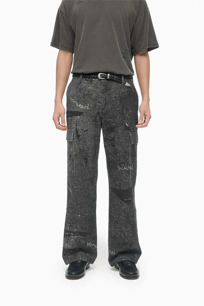 PAINTED CARGO PANTS Domrebel