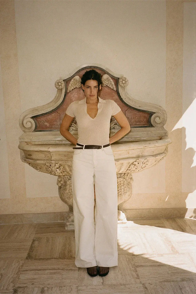 Parco Bodysuit in Wheat Sir The Label