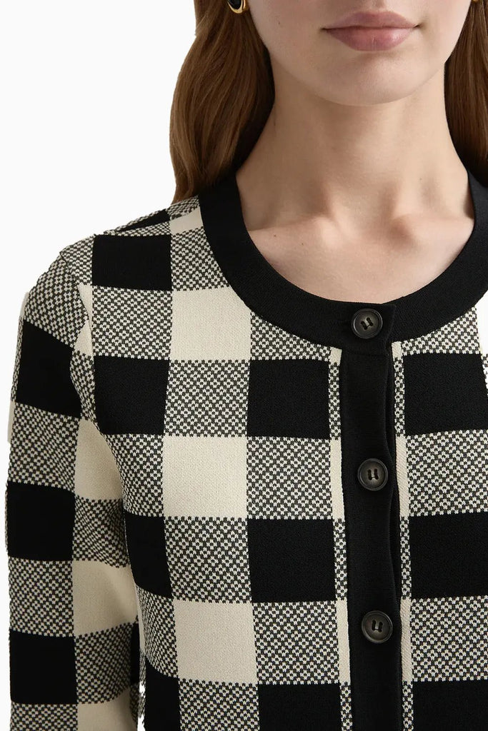 Pippa Cardigan – Heritage Plaid Posse