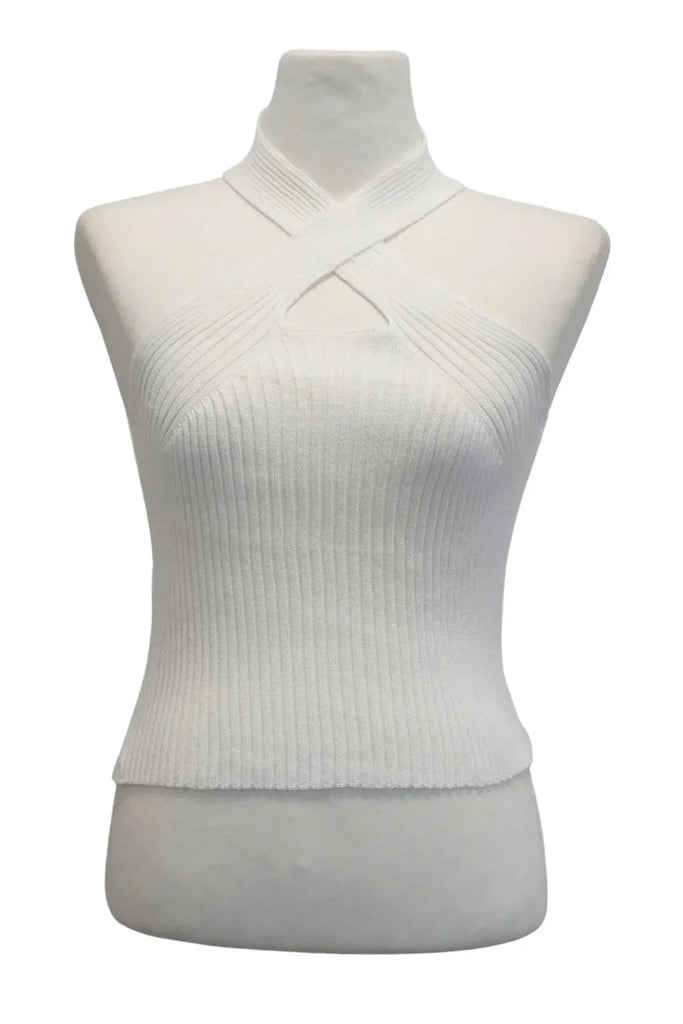 Presley Twist Front Knitted Top Storets