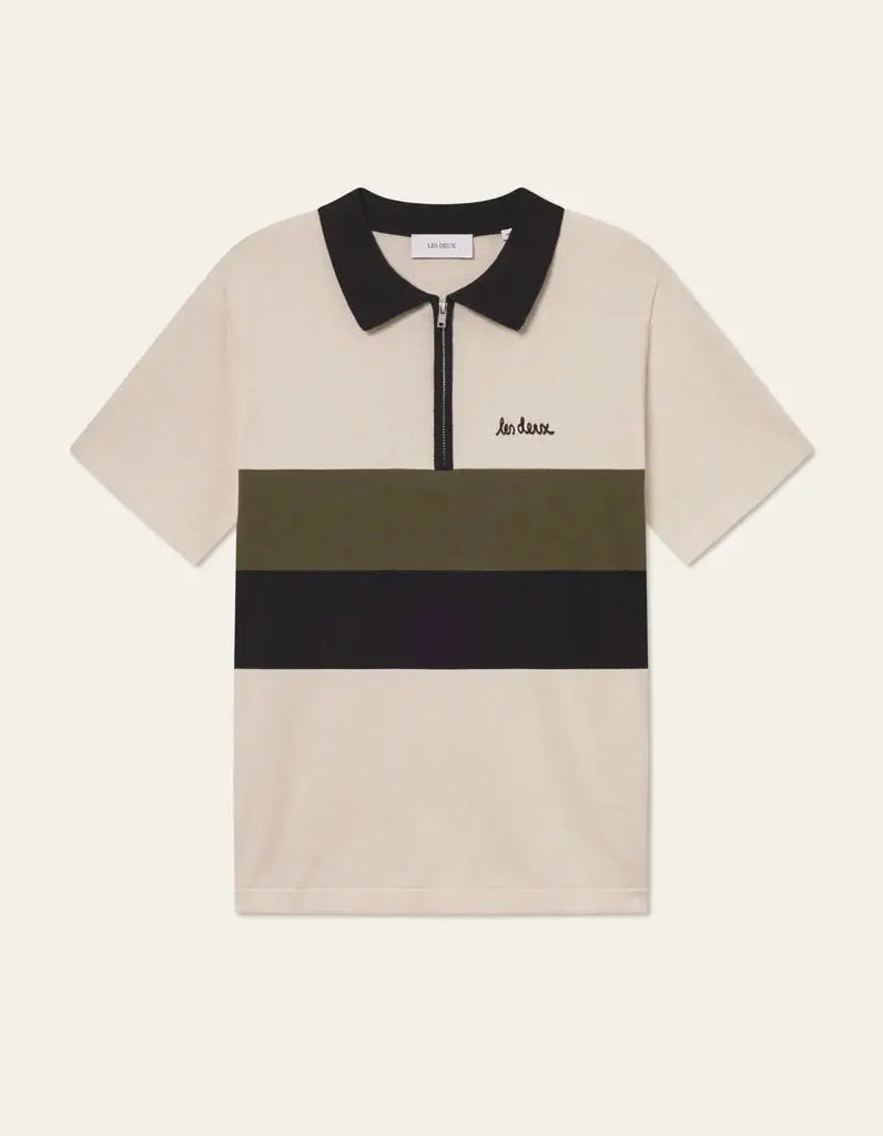 Raul Knitted Polo Les Deux