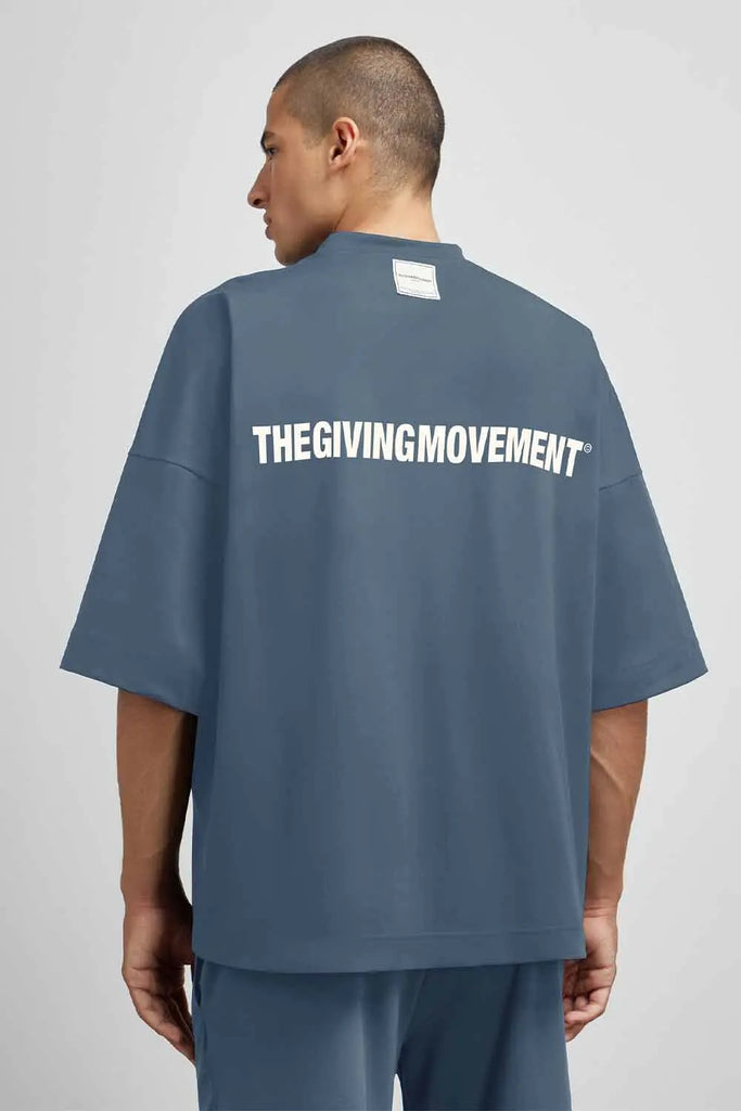 Recycled Exaggerated Sleeve T-Shirt The Giving Movement
