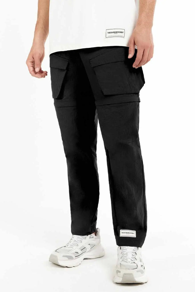 Recycled Nylon Detachable Cargo Pant The Giving Movement