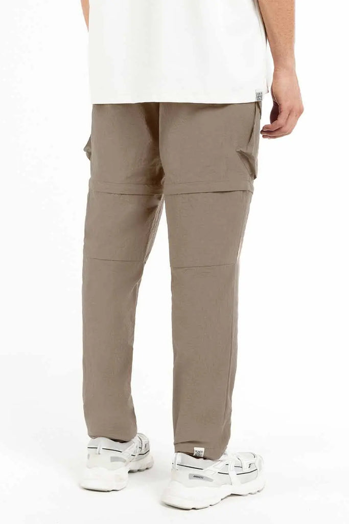 Recycled Nylon Detachable Cargo Pants The Giving Movement
