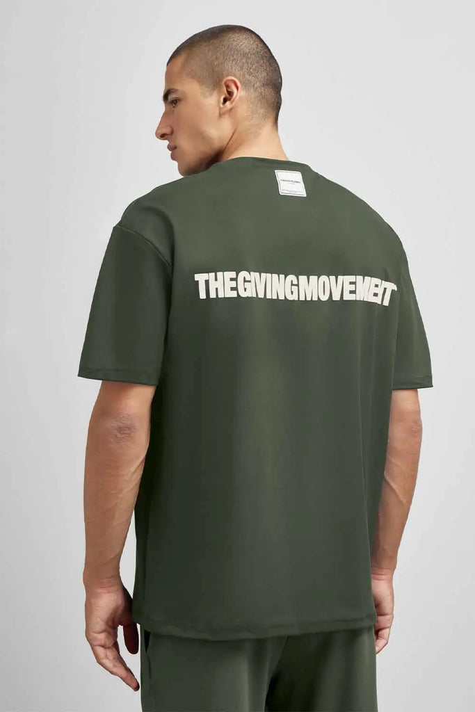 Recycled Oversized T Shirt The Giving Movement