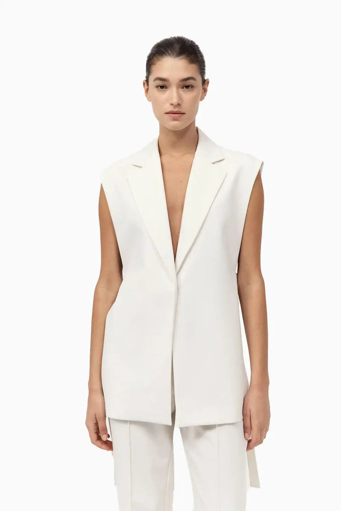 Relaxed Side Tie Vest for Womens St Agni