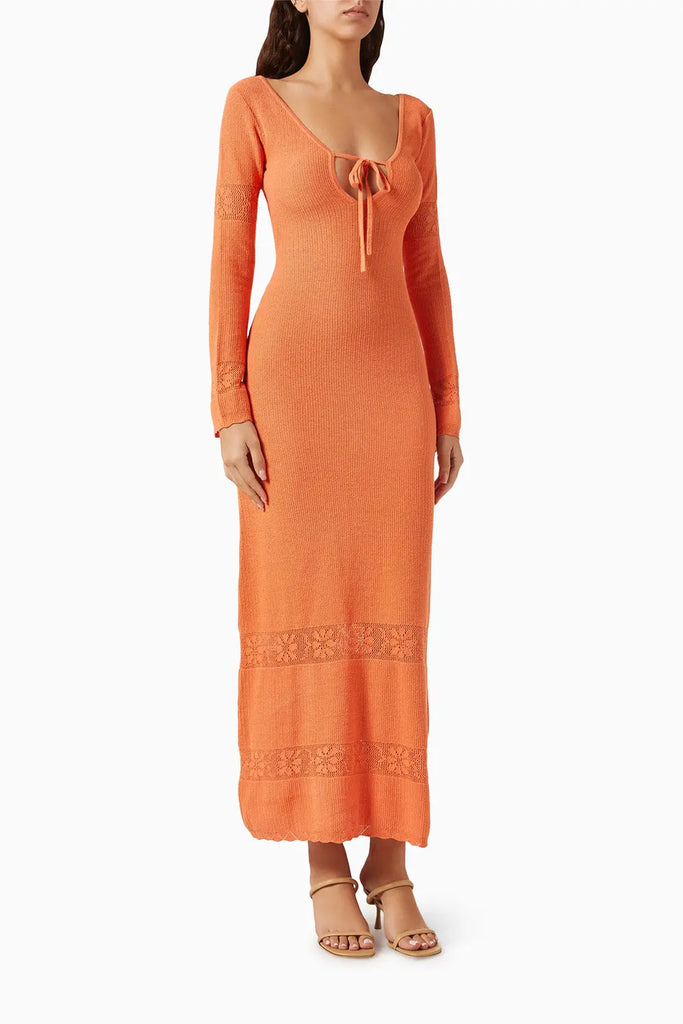 Rita Crochet Dress for Womens Asta Resort