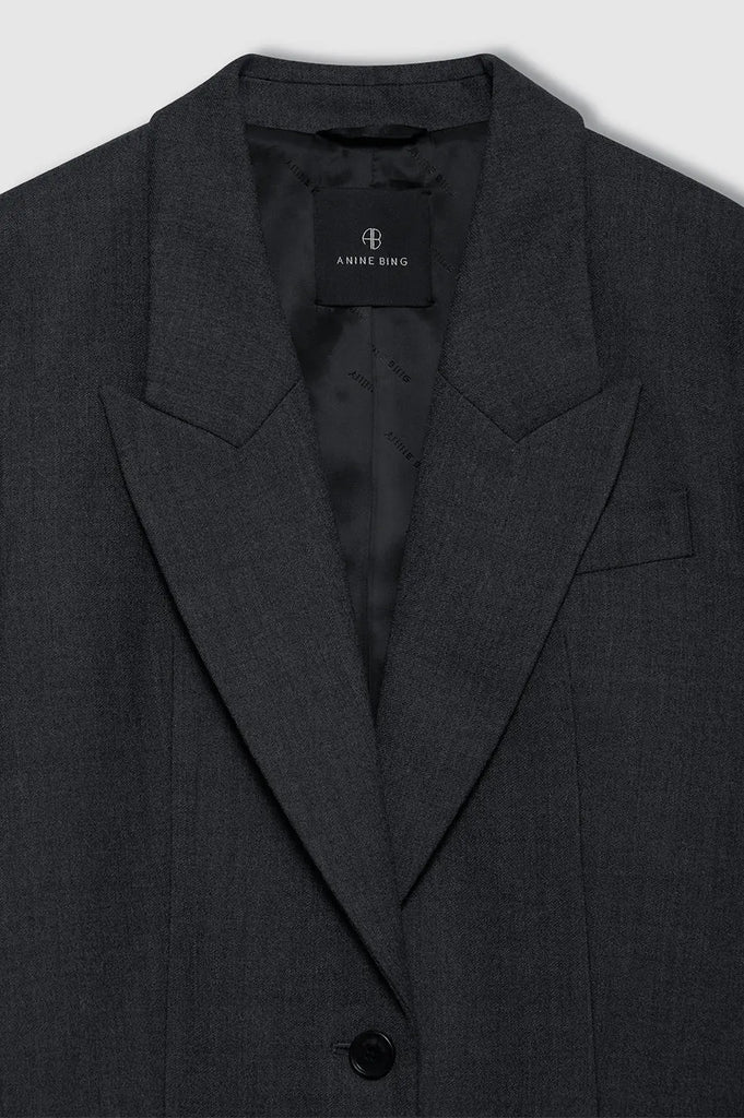 Ross Single-Breasted Blazer Anine Bing