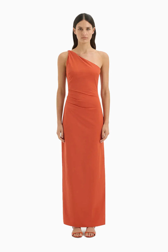 Rossana Gown in Terracotta Sir The Label