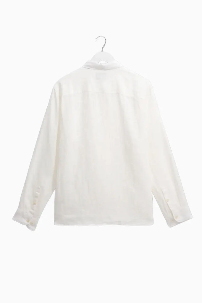 Rove - White Linen Shirt Wax London