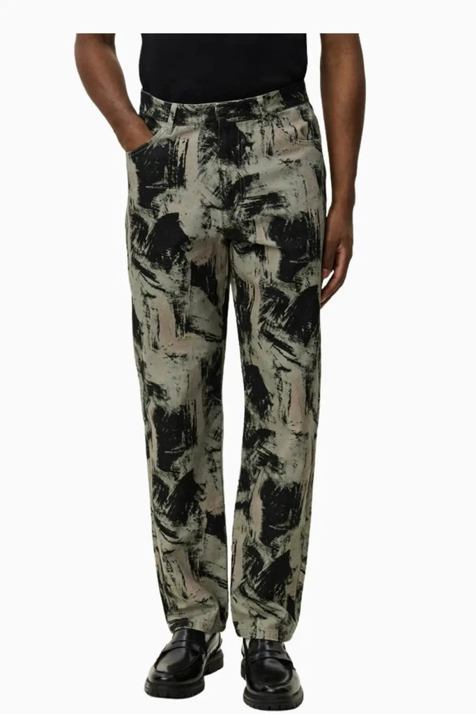 Ryder AOP Canvas Pants for Mens Les Deux