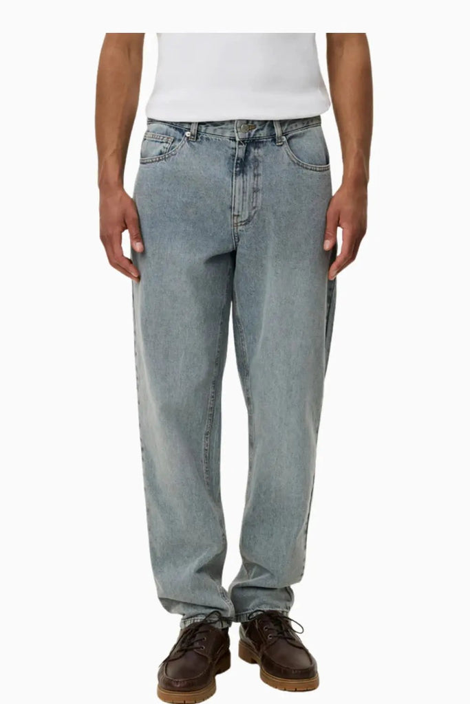 Ryder Washed Denim Jeans for Mens Les Deux