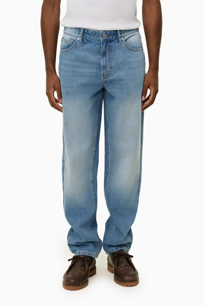 Ryder Washed Denim Pants Les Deux