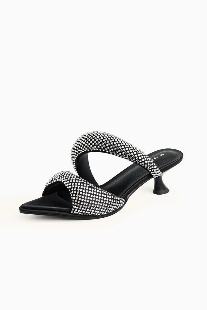 Sara Mule Artificial Crystal for Womens JW Pei