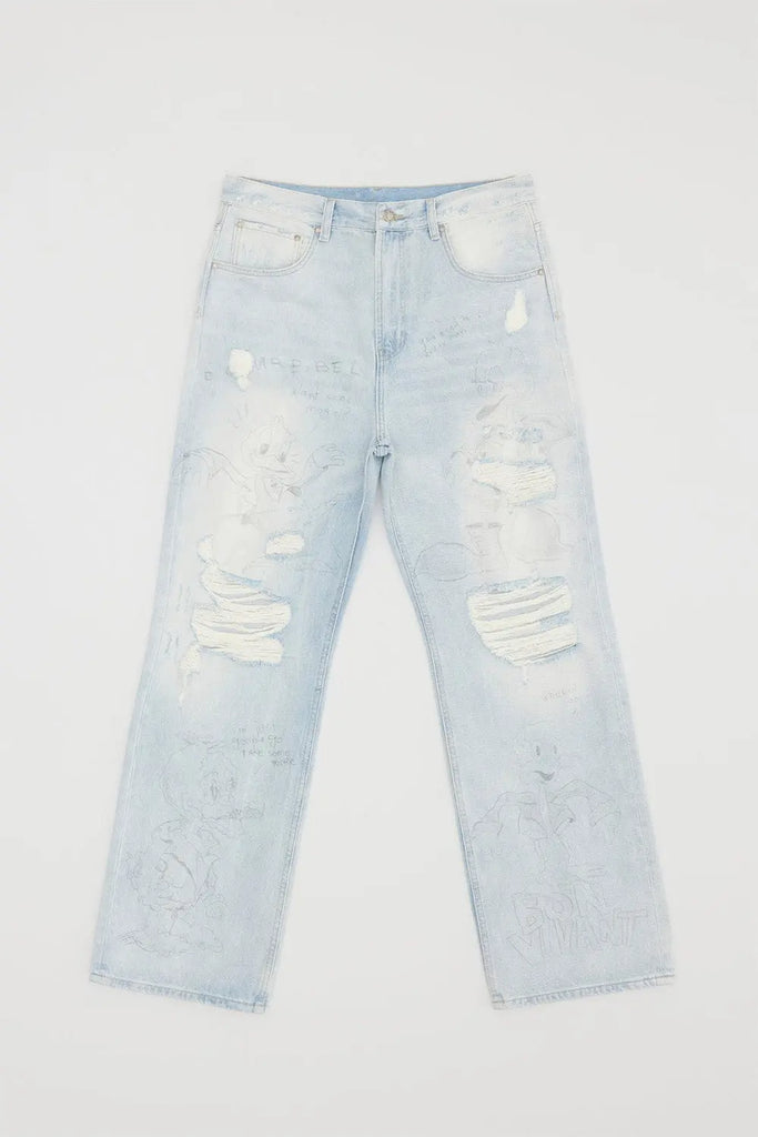 Scribs Jeans - Light Blue for Mens Domrebel