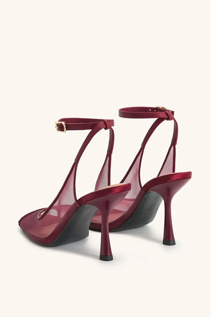 Serenity Open Toe Mesh Slingback Sandals JW Pei