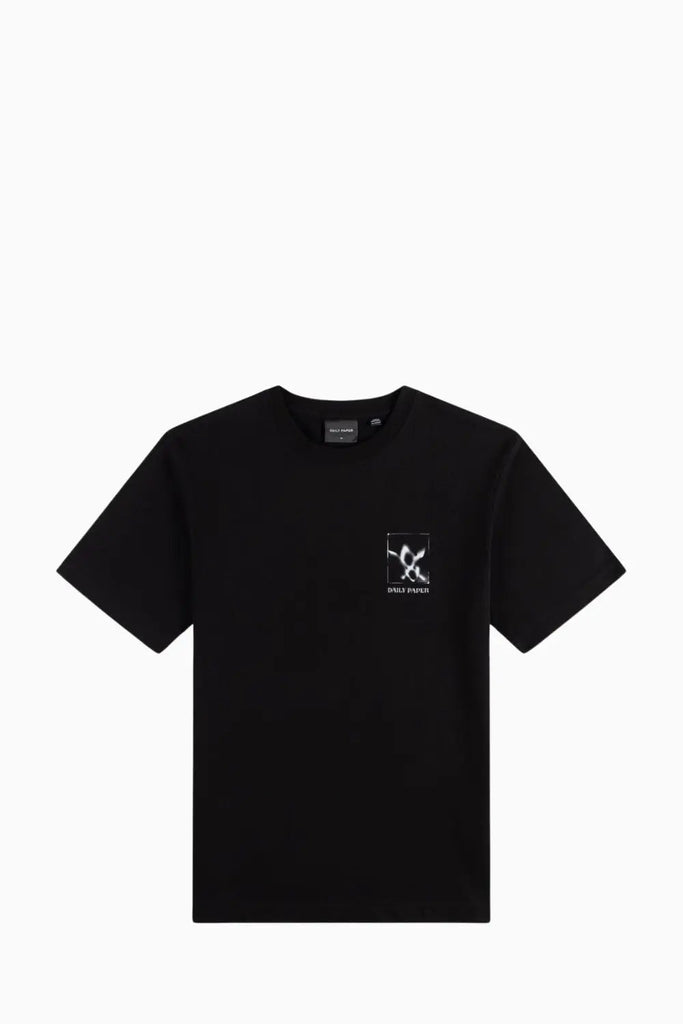 Shadow Grid T-Shirt for Men - Black DAILY PAPER