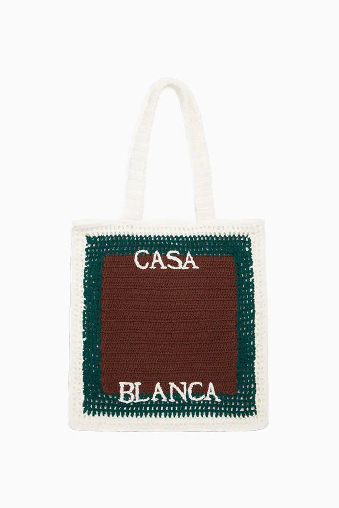 Stripe Crochet Bag Casablanca