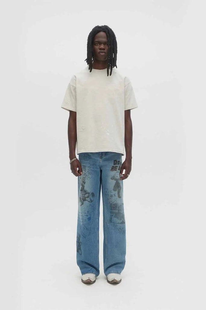 Stuffy Bootcut Jeans for Mens Domrebel