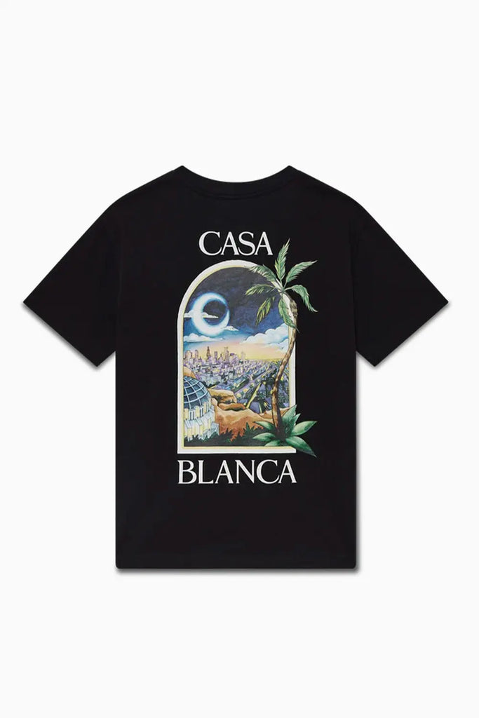 Surf Trip Tie Dye Short Sleeve T-Shirt Casablanca
