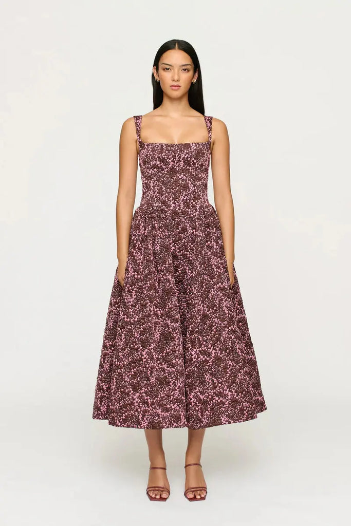 Sylvie Jacquard Dress Clea
