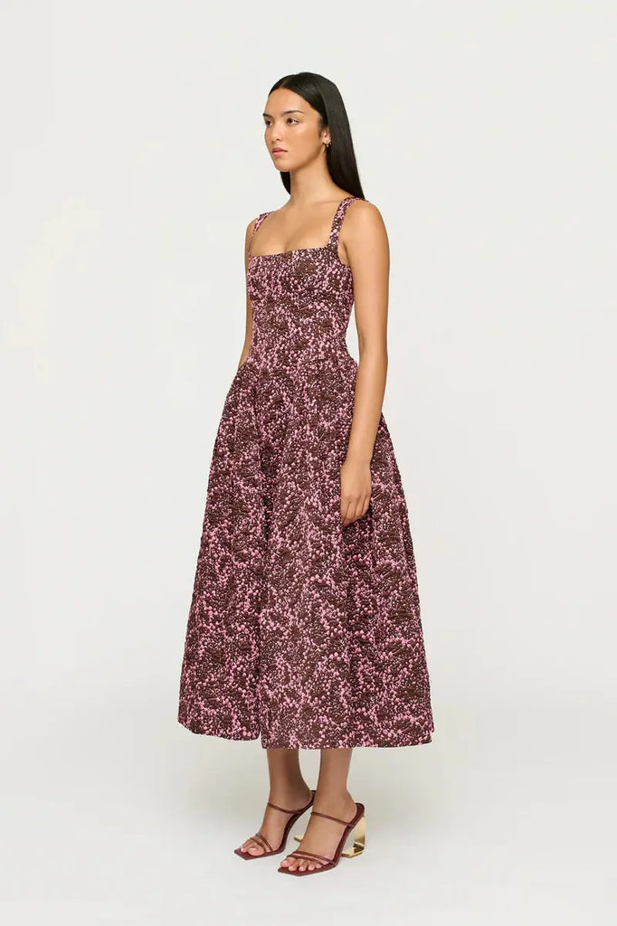 Sylvie Jacquard Dress Clea