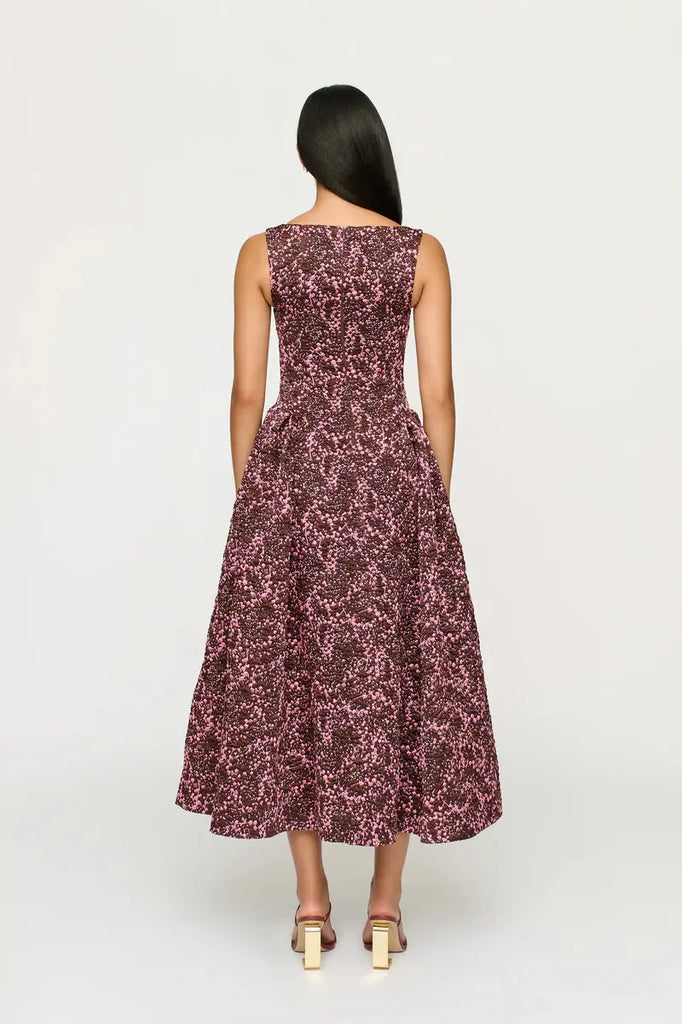 Sylvie Jacquard Dress Clea