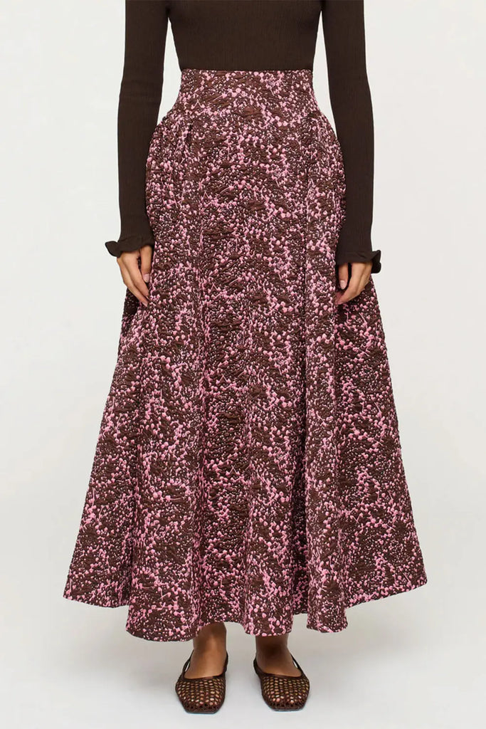 Sylvie Jacquard Skirt Clea