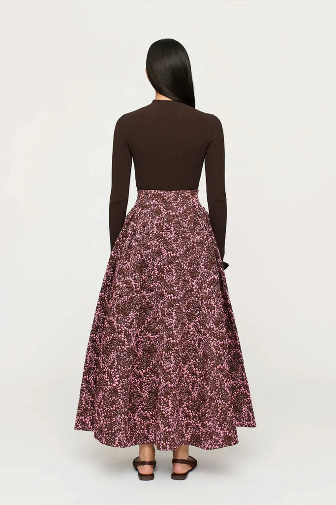 Sylvie Jacquard Skirt Clea