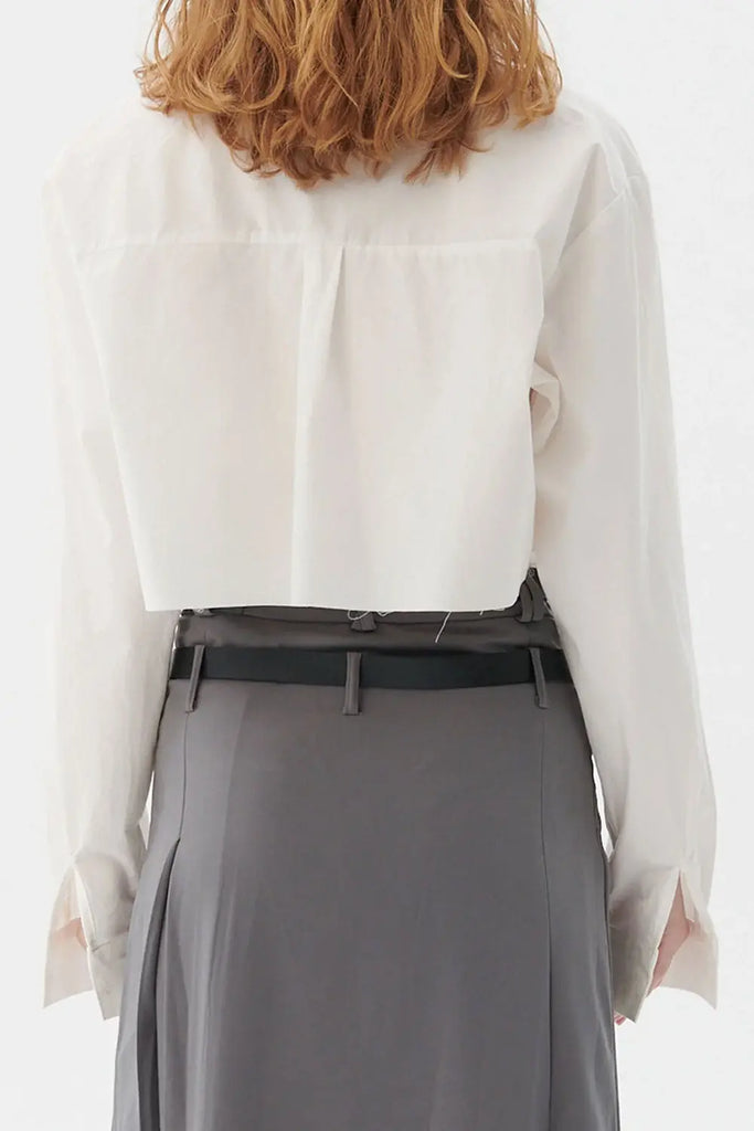 Taylor Cropped Shirt for Womens Storets