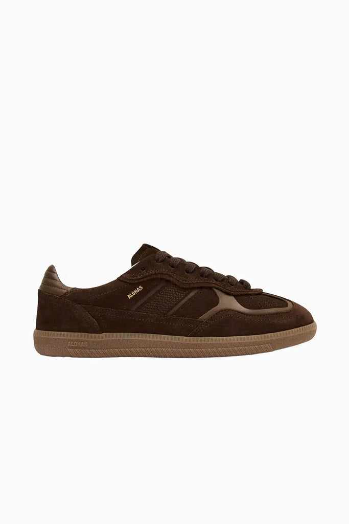 Tb.490 Rife Forest Green Leather Sneakers Alohas