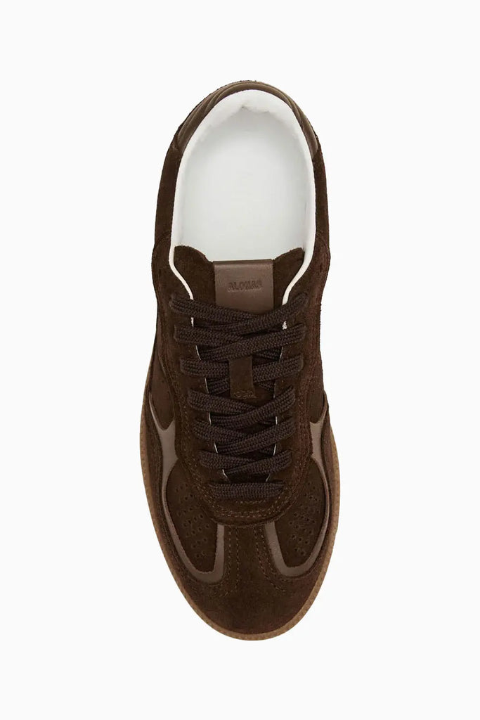 Tb.490 Rife Forest Green Leather Sneakers Alohas