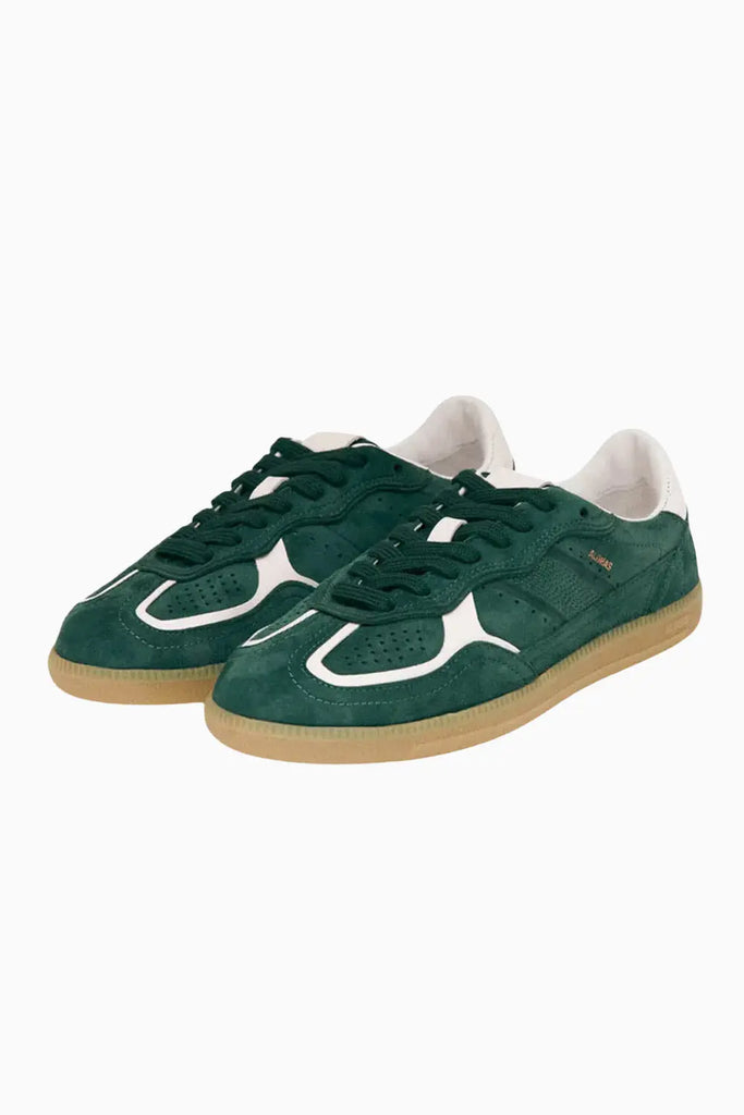 Tb.490 Rife Forest Green Leather Sneakers Alohas
