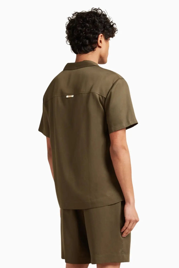 Tencel Shirt for Men – Khaki Che Studios