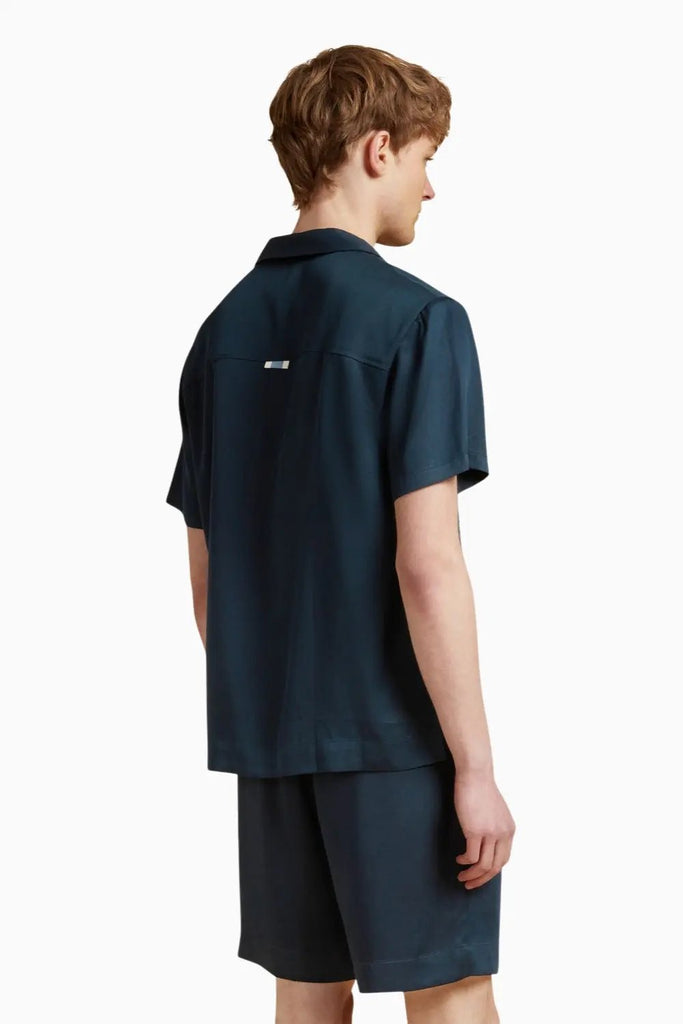 Tencel Shirt for Men – Navy Che Studios