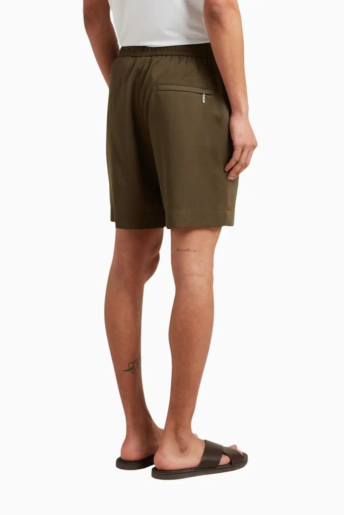 Tencel Short for Men - Khaki Che Studios