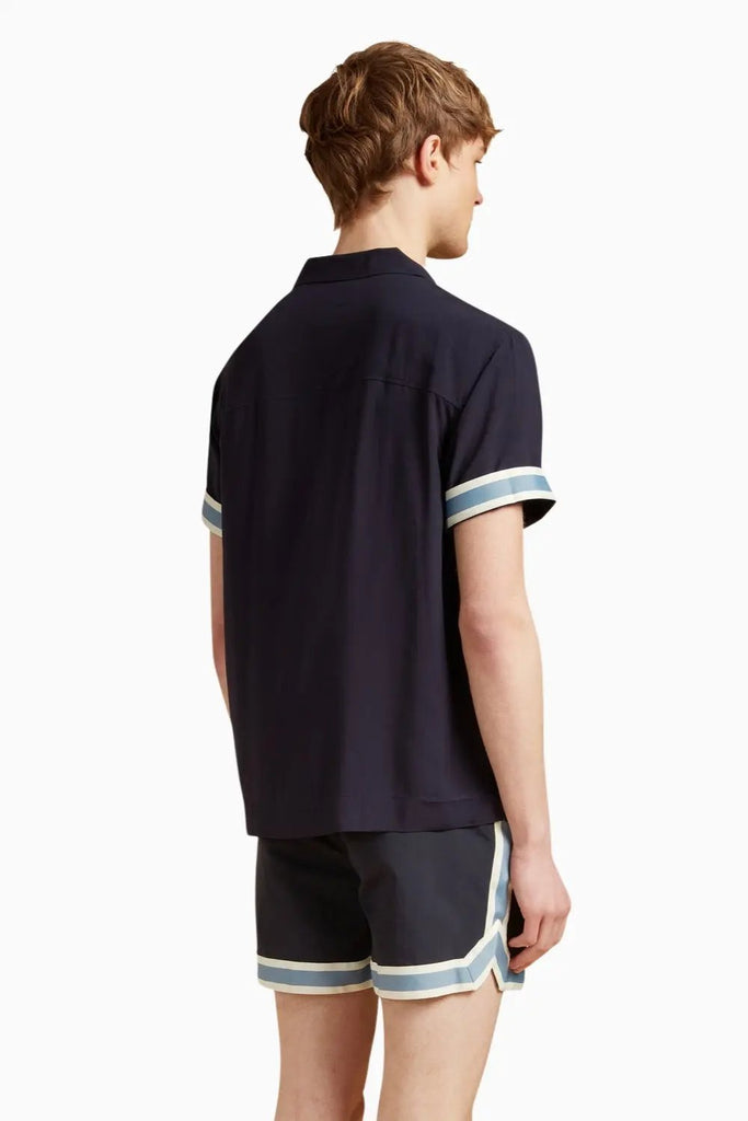 Valbonne Shirt for Men – Navy Che Studios