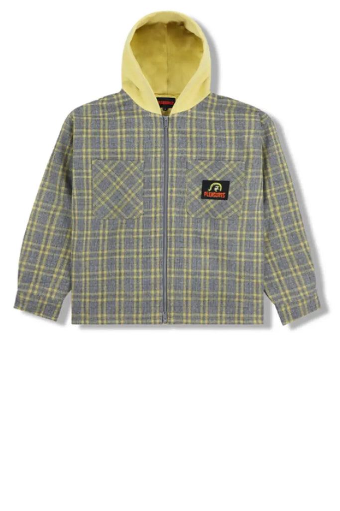 WOLF HOODED OVERSHIRT for Mens Pleasures