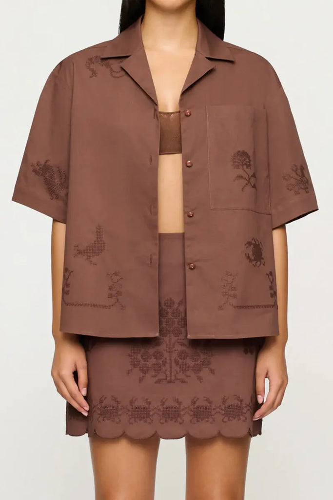 Walter Embroidered Shirt Clea