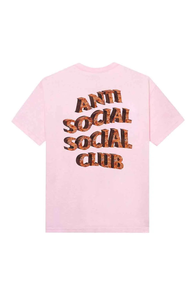 White Picket Fence Pink Tee Anti Social Club