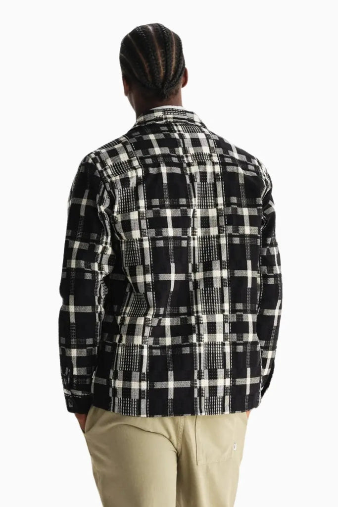 Whiting Overshirt Glitch Check for Mens Wax London