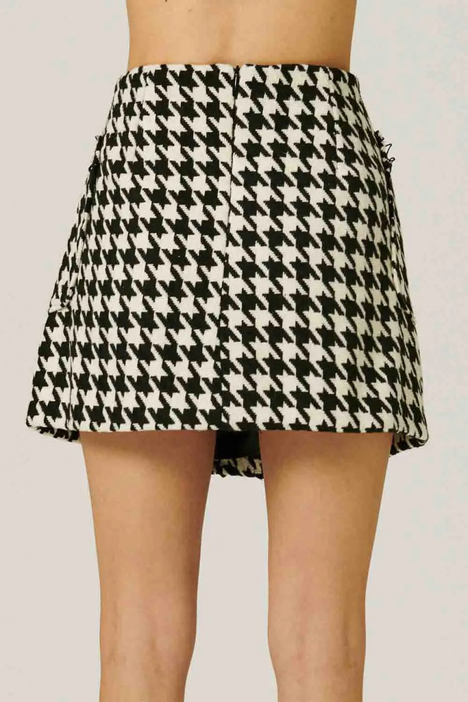 Allen Frayed Mini Skirt Storets