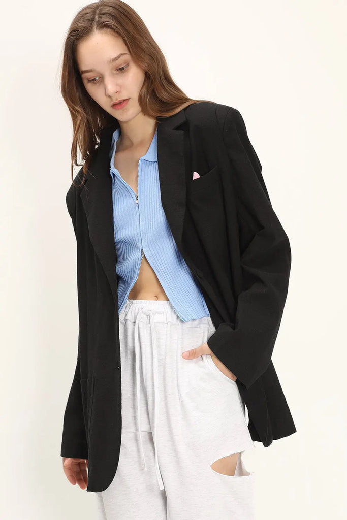 Brianna Oversized Handkerchief Blazer Storets